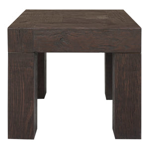 Moe's Evander Rustic Brown Side Table