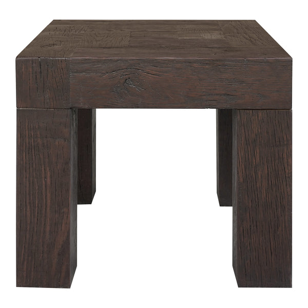 Moe's Evander Rustic Brown Side Table