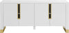 Damon Sideboard/Buffet In White Lacquer