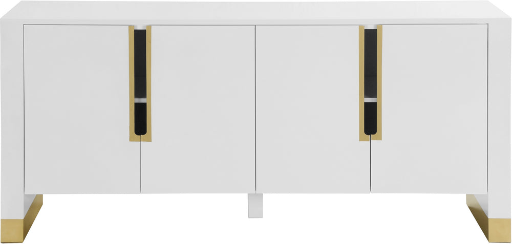 Damon Sideboard/Buffet In White Lacquer
