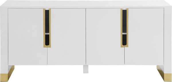 Damon Sideboard/Buffet In White Lacquer