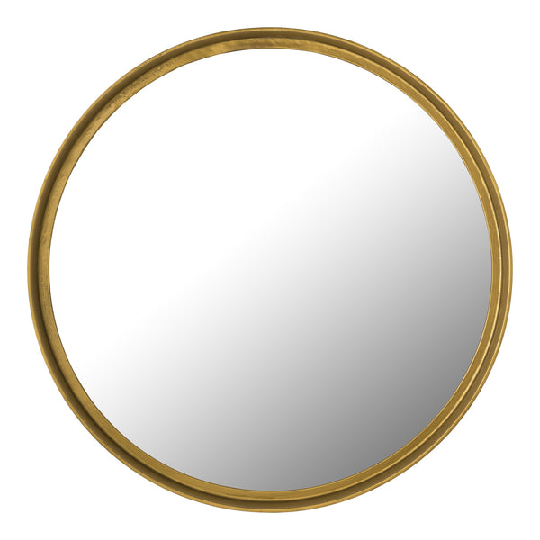 Moe's Large Winchester Mirror in Antique Brass