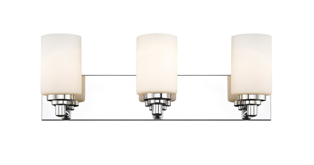 Soledad 3 Light Vanity in Chrome Finish
