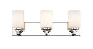 Soledad 3 Light Vanity in Chrome Finish