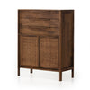 Sydney Tall Dresser In Brown Wash