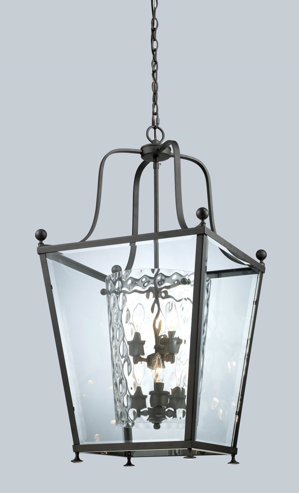 Ashbury 6 Light Pendant in Bronze Finish