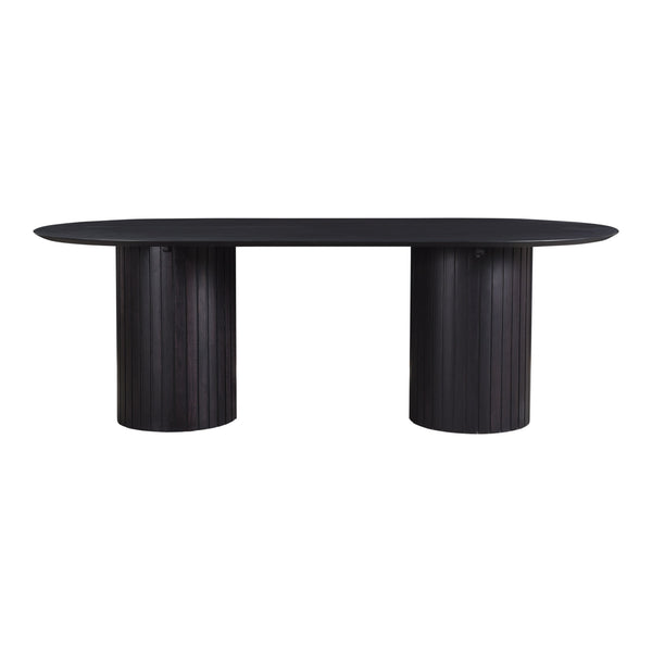 Povera Dining Table Black Acacia Wood