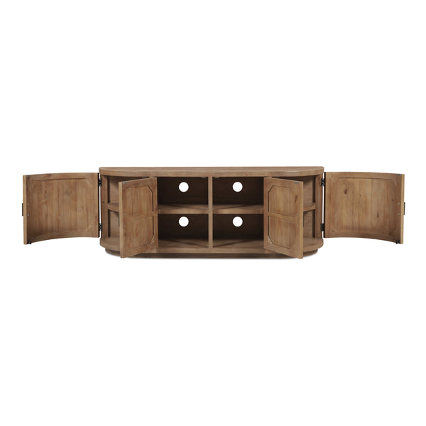 Moe's Nicola Media Cabinet in Brown Wood