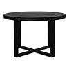 Moe's Jedrik Round Outdoor Dining Table Black