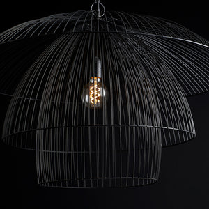 Canopy Pendant in Matte Black