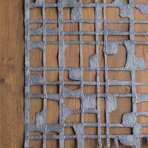 Prairie, Metallic Graphite Handmade Paper