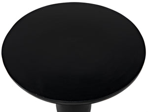 Adonis Side Table, Hand Rubbed Black