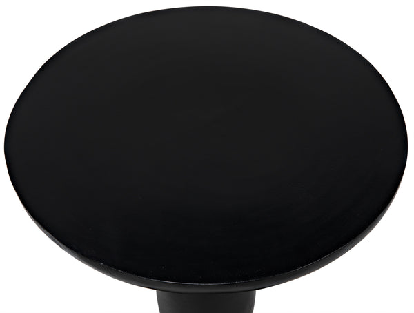 Adonis Side Table, Hand Rubbed Black