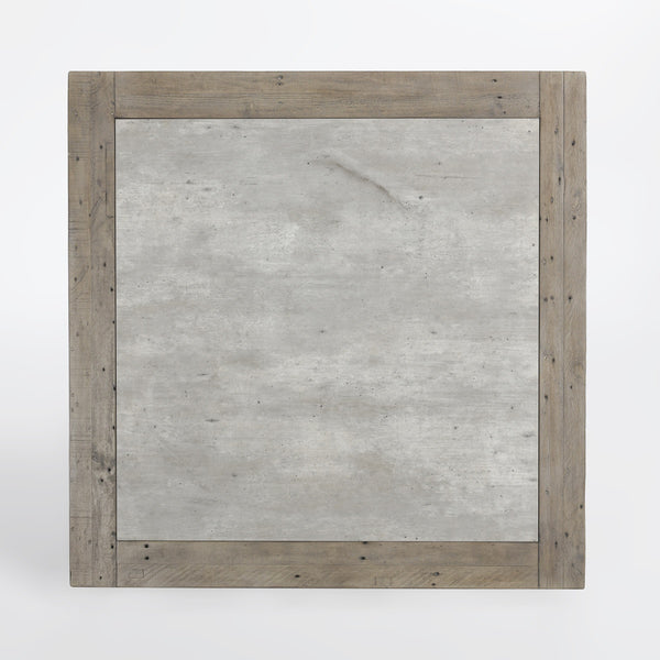 Stonebridge Solid Wood Coffee Table - Cement and Reclaimed Pine