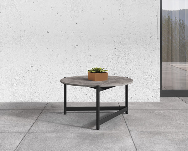 AMALFI COFFEE TABLE - SMALL - GREY