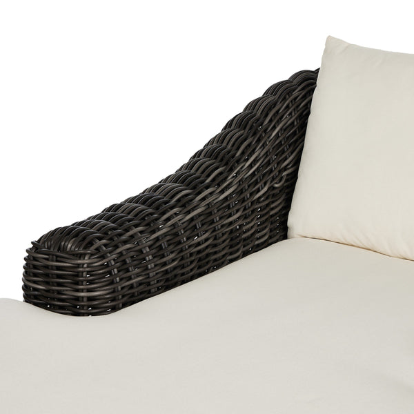 Messina Outdoor Chaise Lounge - Venao Ivory