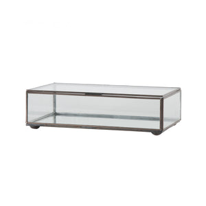RECT CLR GLASS BOX