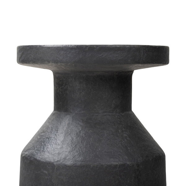 Odeon End Table In Distressed Graphite Concrete