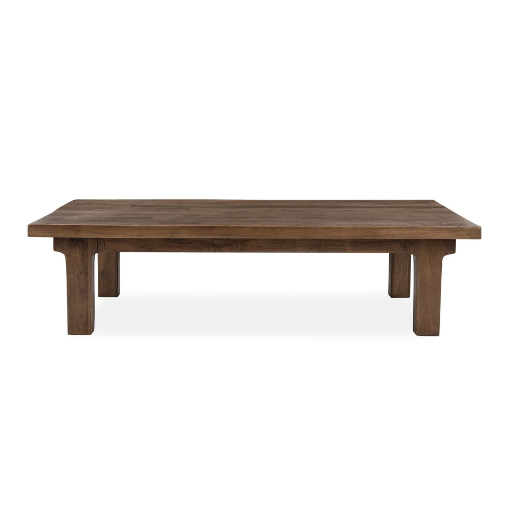 Carmel Reclaimed Wood Rectangle Coffee Table - Earthy Terra