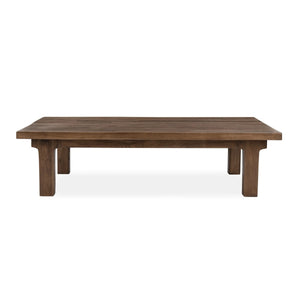 Carmel Reclaimed Wood Rectangle Coffee Table - Earthy Terra