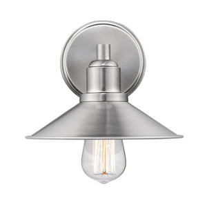Casa 1 Light Vanity in Brushed Nickel Finish