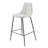 Robert KD Fabric Counter Stool, Posh Ivory