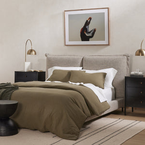 Inwood King Bed - Merino Porcelain
