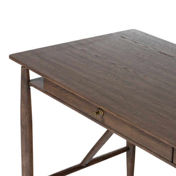 Markia Desk in Aged Oak