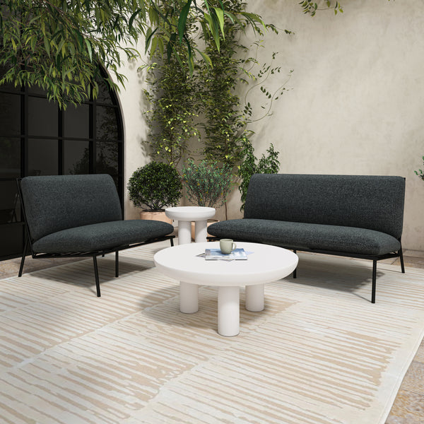 Moe's Salma Outdoor Chair in Grey