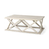 Forsey 48.0L x 28.0W x 17.5H Blonde Wood Rectangular Coffee Table