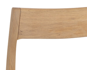 BONDI DINING CHAIR - LIGHT OAK