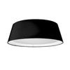 14W LED Flush Mount, Black
