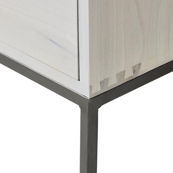 Trey Modular Wide Filing Cabinet in Dove'