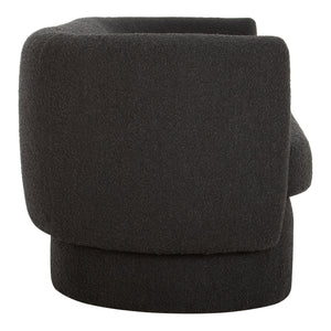 Moe's Koba Sofa Maya Black, 4-Seater