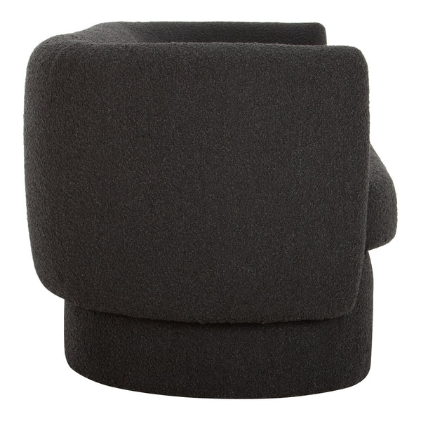 Moe's Koba Sofa Maya Black, 4-Seater