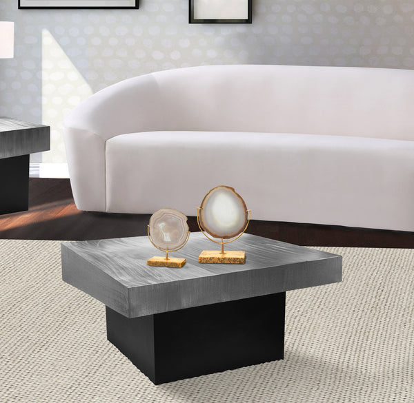 Glenn Coffee Table In Silver