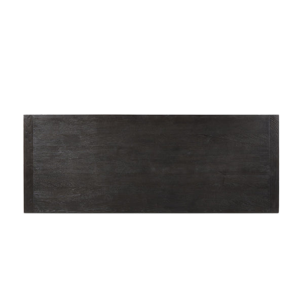 Warby Desk in Worn Black Veneer