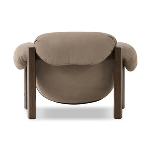 Samena Chair in Nubuck Sand