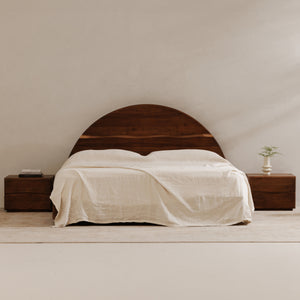 Watson King Bed with Live-Edge Acacia