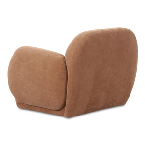 Hazel Lounge Chair in Copper Velvet