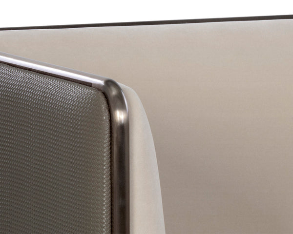 SIERRA ARMCHAIR - MEG TAUPE / PORCINI TAUPE