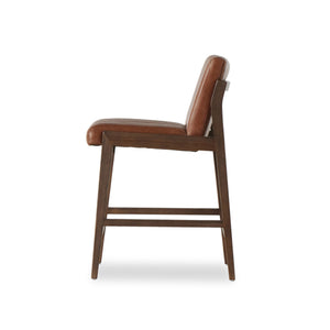 Alice Stool In Sonoma Chestnut In Counter
