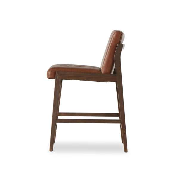 Alice Stool In Sonoma Chestnut In Counter