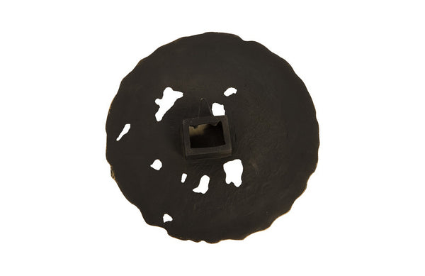 Molten Disc Wall Art, Gold Leaf, Small