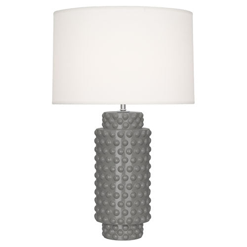 Smokey Taupe Dolly Table Lamp