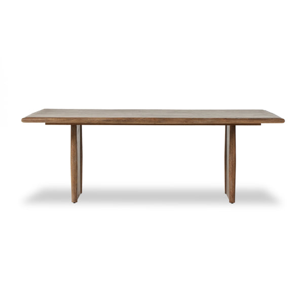 Glenview Dining Table In Weathered Oak