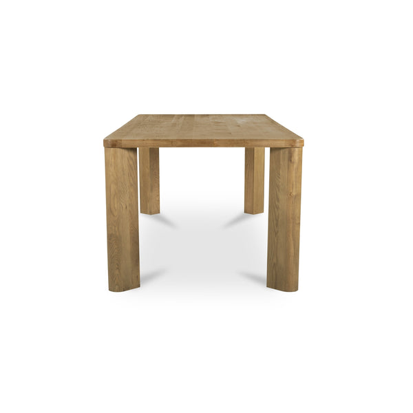 Segment Dining Table Wood Large in Heritage Brown