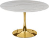 Omar Dining Table In Gold