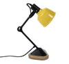 Eduardo Table Lamp - Matt Black/Matt Yellow Shade