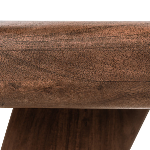 Harvey Solid Wood Desk in Chestnut Finish